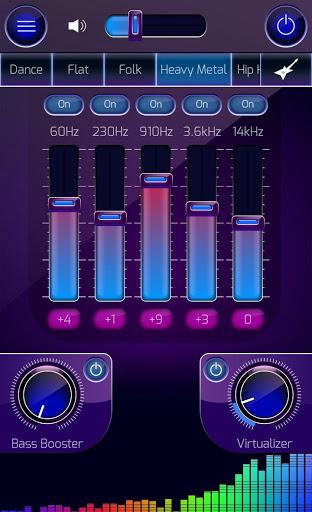 Equalizer & Bass Booster - عکس برنامه موبایلی اندروید
