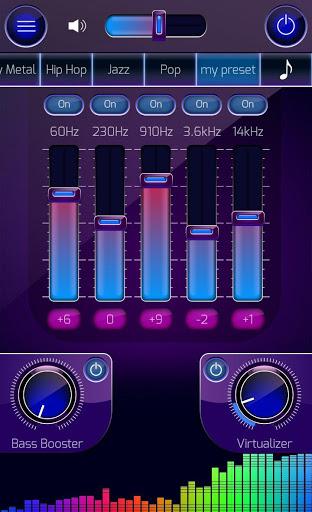 Equalizer & Bass Booster - عکس برنامه موبایلی اندروید