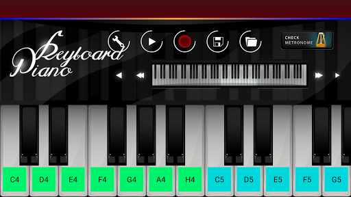 Best Keyboard Piano - عکس برنامه موبایلی اندروید