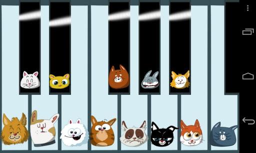 Piano Cats - عکس برنامه موبایلی اندروید