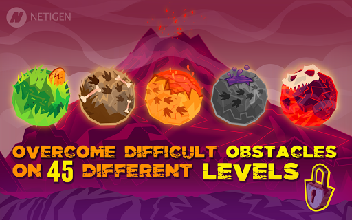 Dino the Beast Dinosaur Game - Gameplay image of android game