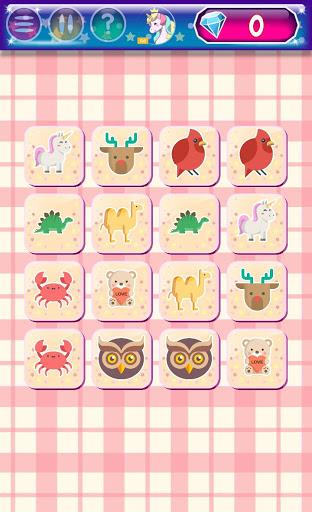 Unicorn Memory Game - Gameplay image of android game