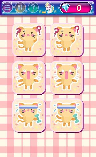 Unicorn Memory Game - Gameplay image of android game