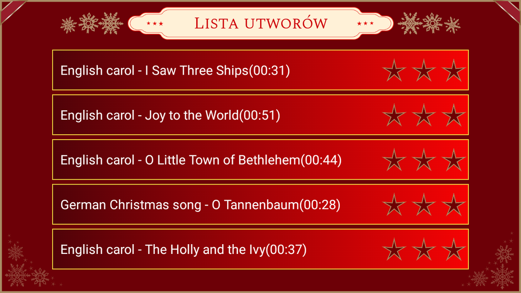 Christmas Carols Piano - عکس برنامه موبایلی اندروید