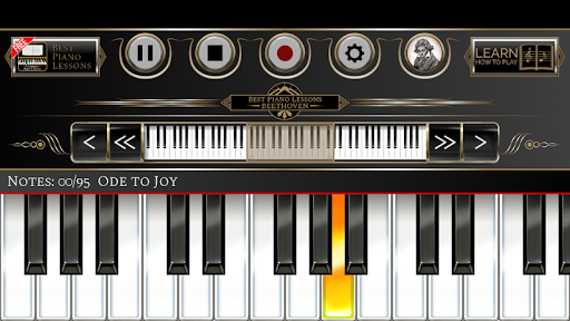 Piano Lessons Beethoven - Image screenshot of android app