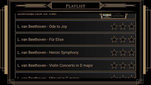 Piano Lessons Beethoven - عکس برنامه موبایلی اندروید