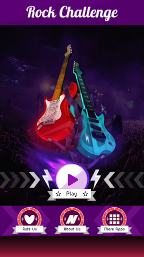 Rock Challenge: Electric Guitar Game - Gameplay image of android game