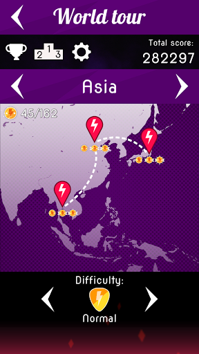 Rock Challenge: Electric Guitar Game - Gameplay image of android game