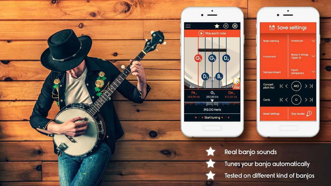 Master Banjo Tuner - Image screenshot of android app