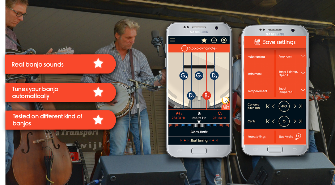 Master Banjo Tuner - عکس برنامه موبایلی اندروید
