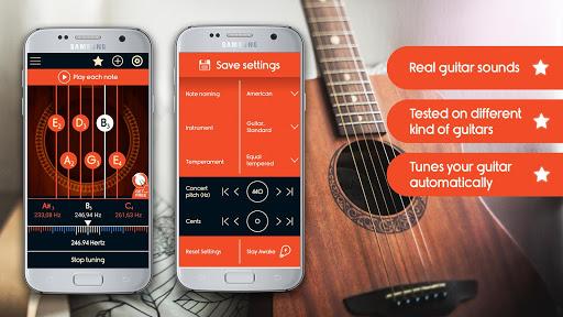 Master Guitar Tuner - Image screenshot of android app