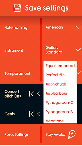Master Guitar Tuner - عکس برنامه موبایلی اندروید