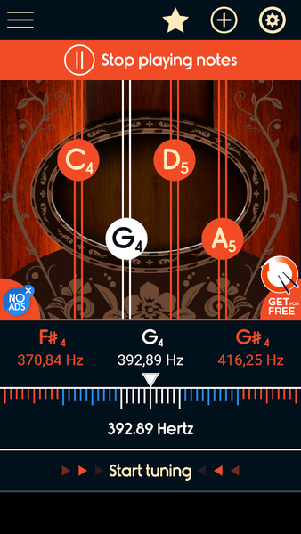 Master Mandolin Tuner - عکس برنامه موبایلی اندروید
