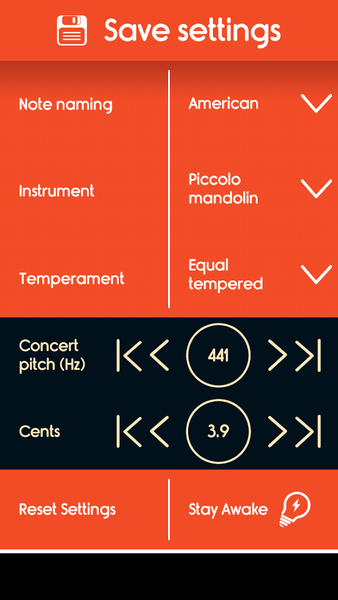 Master Mandolin Tuner - عکس برنامه موبایلی اندروید
