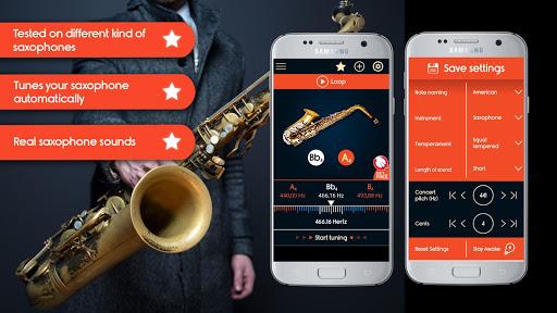 Master Saxophone Tuner - عکس برنامه موبایلی اندروید