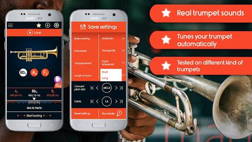 Master Trumpet Tuner - Image screenshot of android app