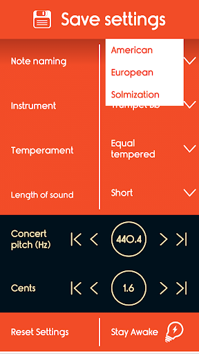 Master Trumpet Tuner - Image screenshot of android app