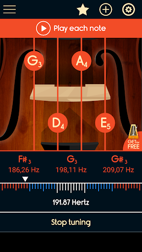 Master Violin Tuner - عکس برنامه موبایلی اندروید