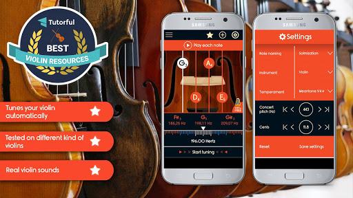 Master Violin Tuner - عکس برنامه موبایلی اندروید