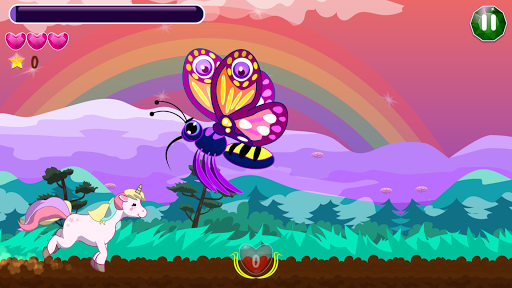 Unicorn Runner - Gameplay image of android game