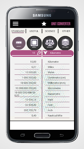 Unit Converter - Image screenshot of android app