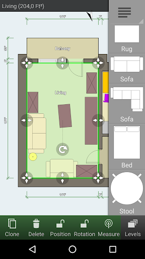 Floor Plan Creator - عکس برنامه موبایلی اندروید