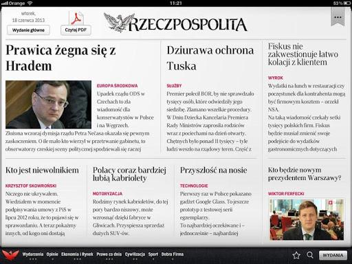 Rzeczpospolita - عکس برنامه موبایلی اندروید