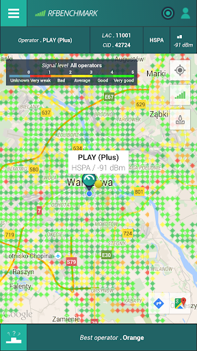 RfBenchmark Engineering - Image screenshot of android app