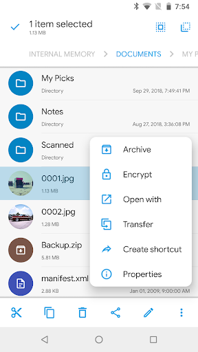Solid Explorer File Manager – مدیریت فایل - عکس برنامه موبایلی اندروید