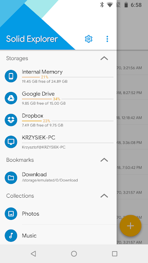 Solid Explorer File Manager – مدیریت فایل - Image screenshot of android app