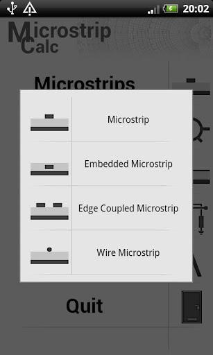 Microstrip Calc Lite - Image screenshot of android app