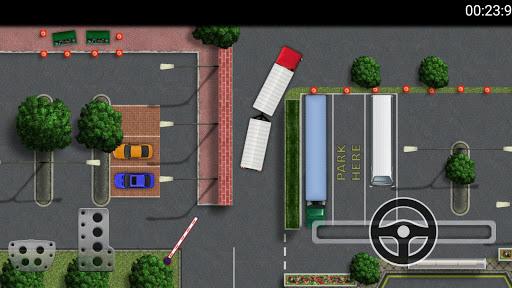 Truck Parking - park big truck - Gameplay image of android game