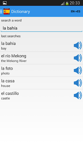 Learn Spanish - عکس برنامه موبایلی اندروید