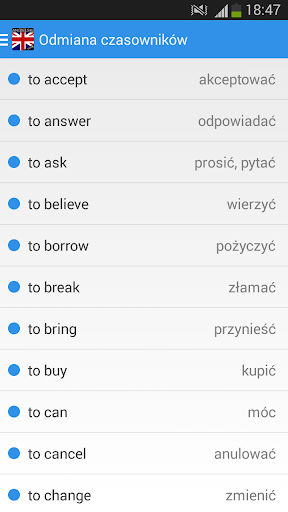 Angielski - Ucz się języka - Image screenshot of android app