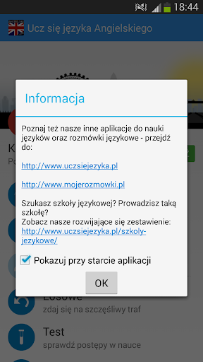 Angielski - Ucz się języka - Image screenshot of android app