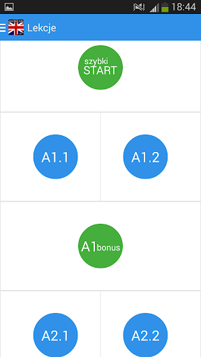 Angielski - Ucz się języka - Image screenshot of android app