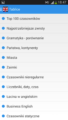 Angielski - Ucz się języka - Image screenshot of android app