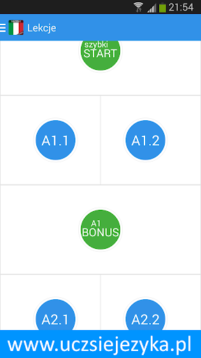 Włoski - Ucz się języka - Image screenshot of android app