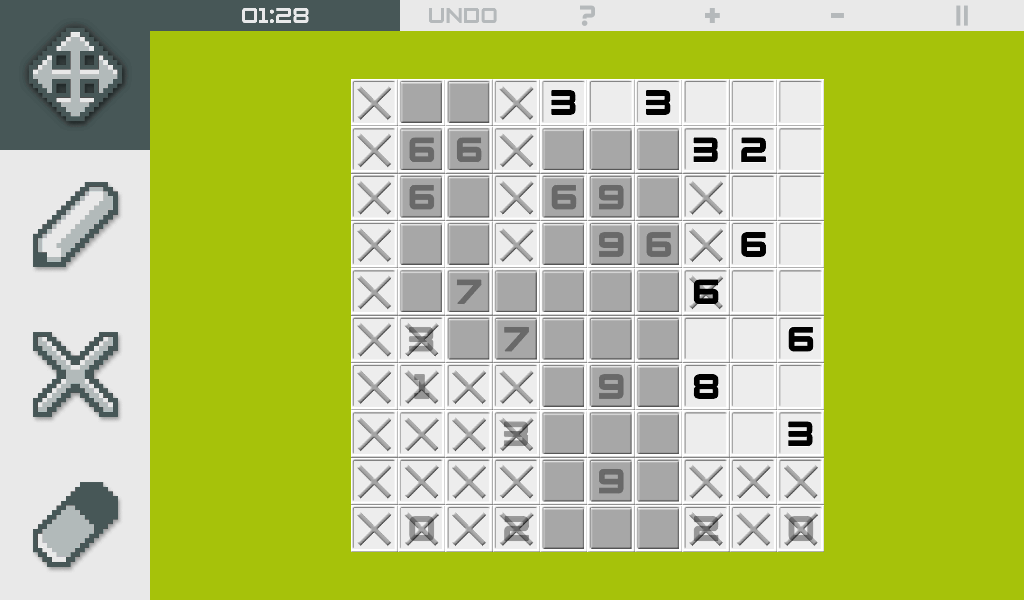 PIX.pix Numbers Puzzle Game - Gameplay image of android game