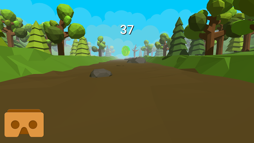 Forest Run VR - Cardboard - Image screenshot of android app