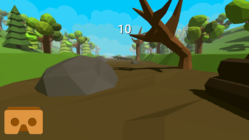 Forest Run VR - Cardboard - Image screenshot of android app