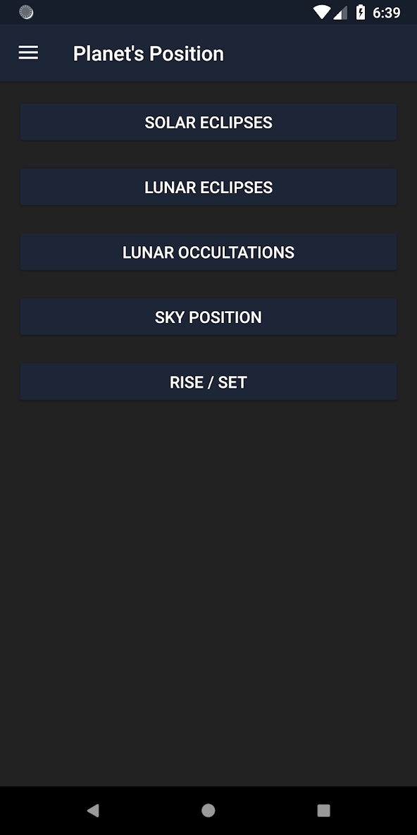 دانلود برنامه Planet's Position اندروید | بازار