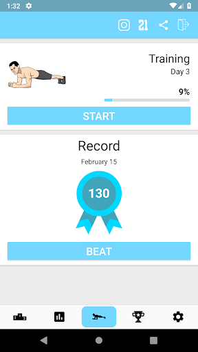 Plank Workout - 21 Day Plank Challenge Free - Image screenshot of android app