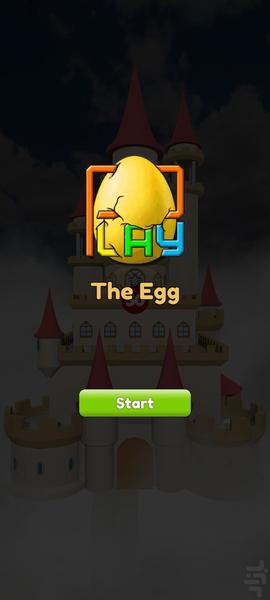تخم مرغ: تخم مرغ پرش بازی - عکس بازی موبایلی اندروید