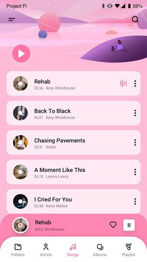 Simple Music Player - MP3 Audio Player - عکس برنامه موبایلی اندروید