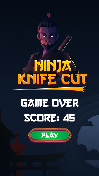 Ninja Knife Cut - عکس بازی موبایلی اندروید