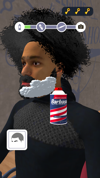 Barber Shop ۳D Haircut Game - عکس بازی موبایلی اندروید