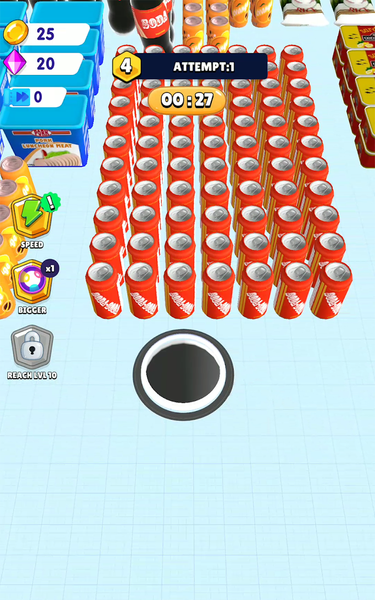 Hole and Fill: Collect Master! - Gameplay image of android game