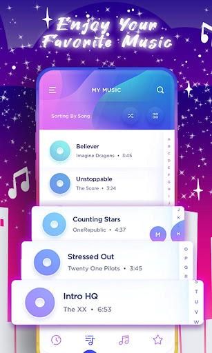 Music Player Galaxy S24 Ultra - عکس برنامه موبایلی اندروید