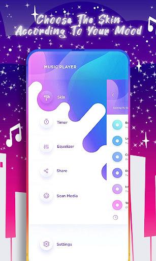 Music Player Galaxy - عکس برنامه موبایلی اندروید